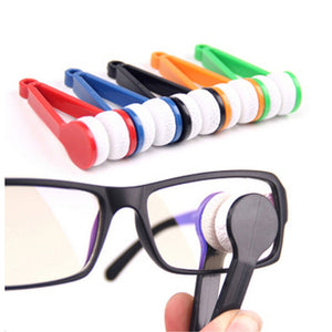 Microfiber Spectacles Cleaner Soft Brush Cleaning Tool