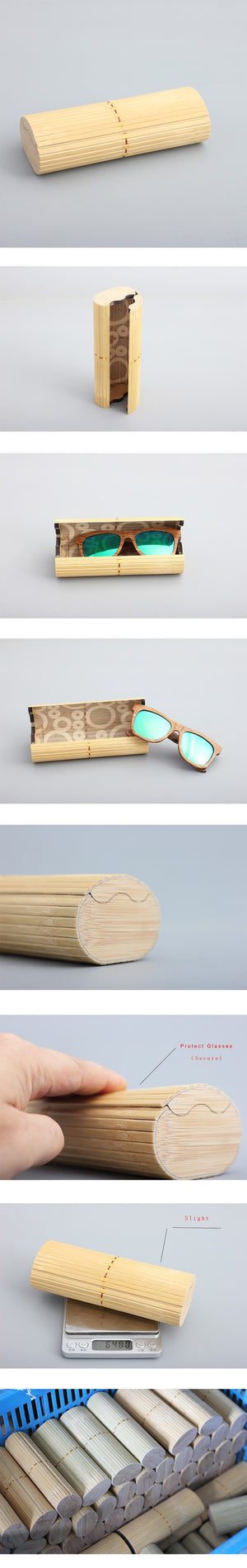 Handmade Bamboo eyeglasses & Sun Glasses Boxes