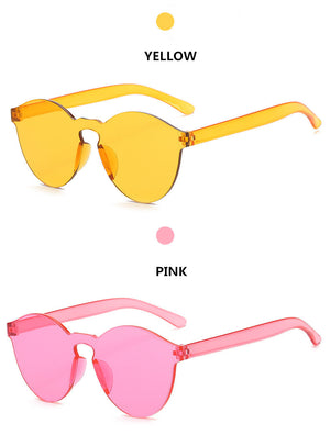 Colorful Flat Sunglasses