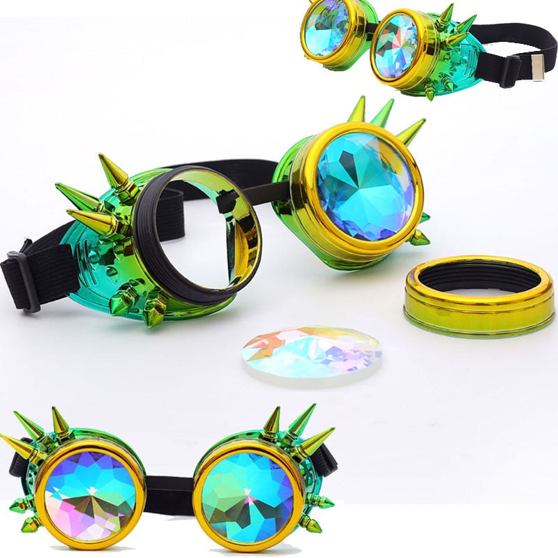 Kaleidoscope Colorful Glasses